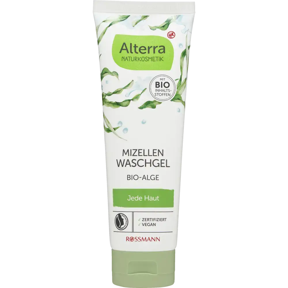 Alterra Naturkosmetik Mizellen Waschgel Bio-Alge
