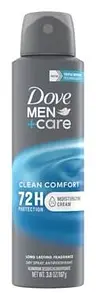 Dove Men+Care Clean Comfort Dry Spray Antiperspirant Deodorant