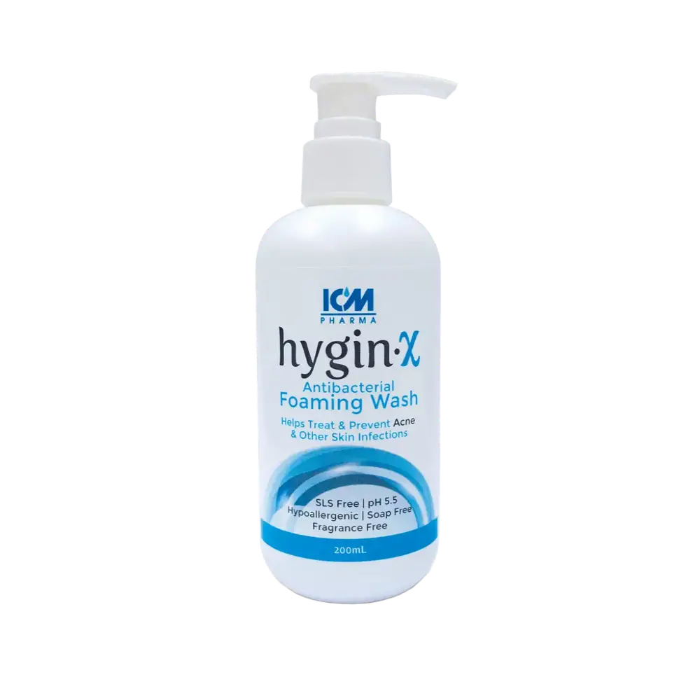 ICM Pharma Hygin-X Antibacterial Foaming Wash