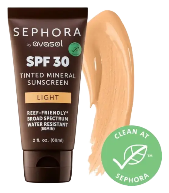 Sephora Collection Sephora Collection X Avasol Tinted Mineral Sunscreen SPF 30 Light