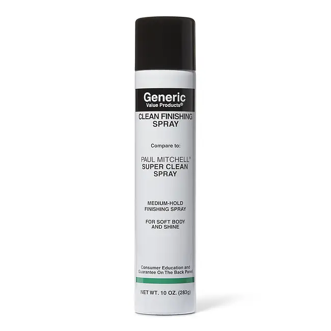Generic Value Products Clean Finishing Spray Compare To Paul Mitchell Super Clean Spray
