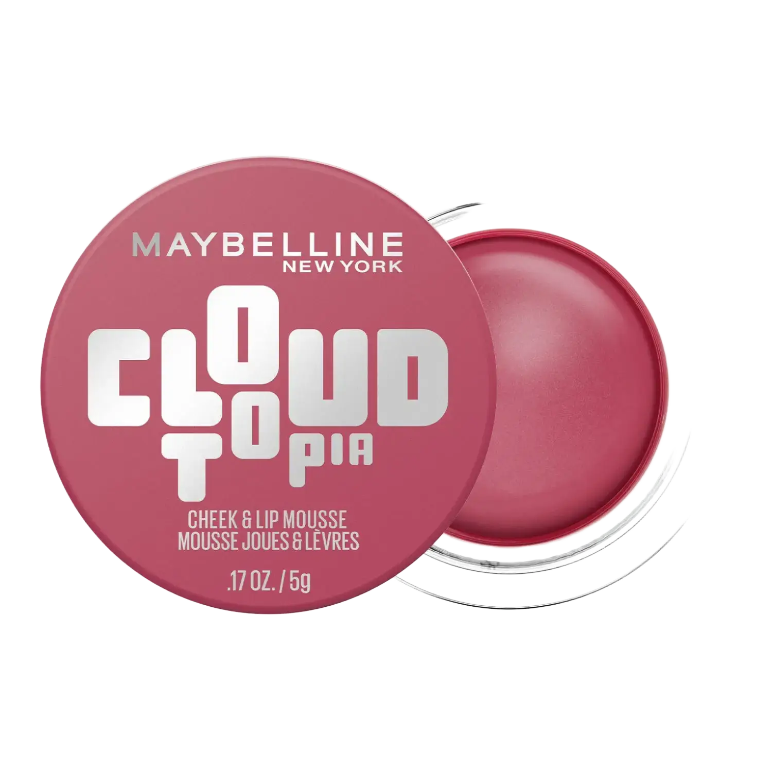 Maybelline Cloudtopia Cheek & Lip Mousse Blush Twilight Berry