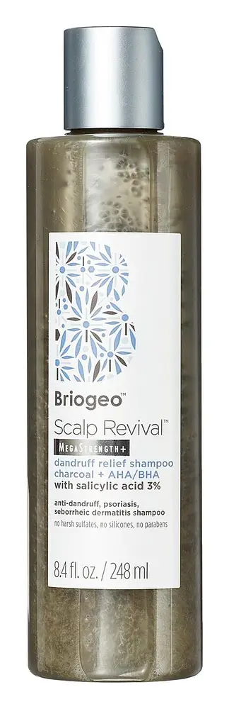 BrioGeo Scalp Revival Dandruff Relief Charcoal Shampoo