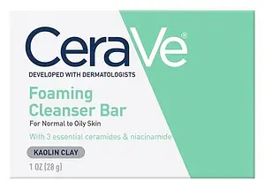 CeraVe Foaming Cleanser Bar (Normal to Oily Skin)
