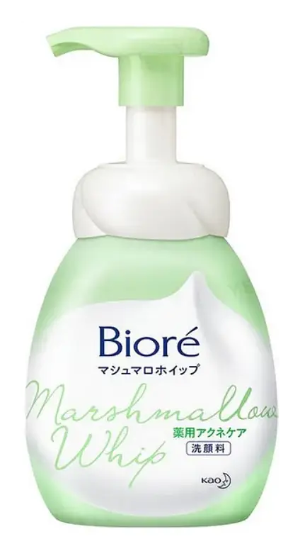 Biore Marshmallow Whip Facial Wash Acne Care