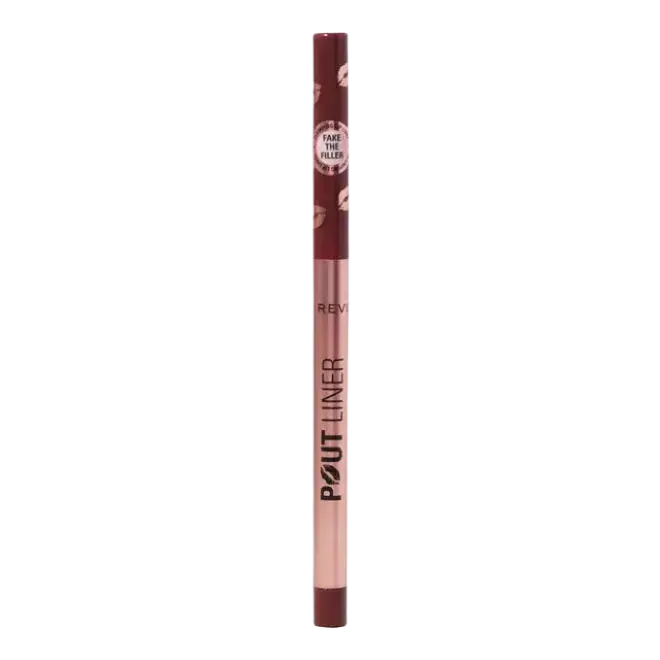 Revolution Beauty Pout Bomb Plumping Lip Liner Cookie Warm Brown