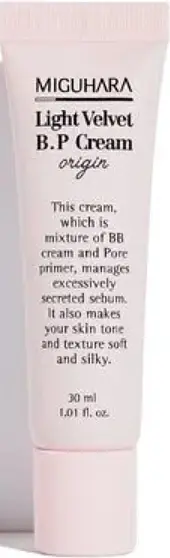 Miguhara Light Velvet B.P Cream Origin