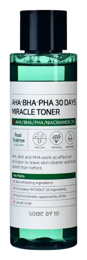 Some By Mi AHA BHA PHA 30 Days Miracle Exfoliating Toner