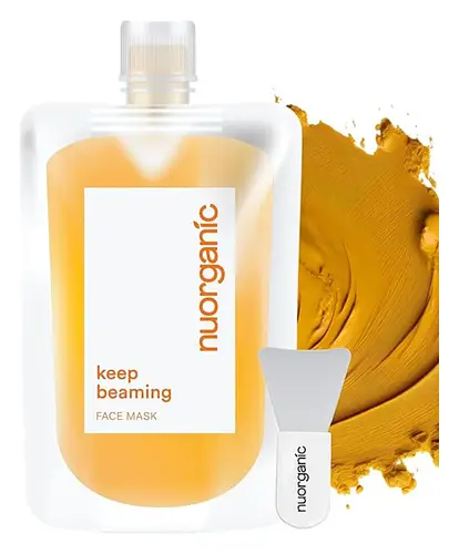 Nuorganic Face Mask Keep Beaming Turmeric