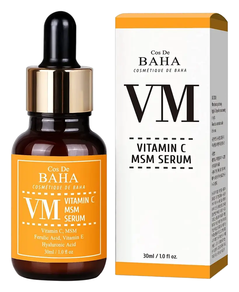 Cos De BAHA Vitamin C Facial Serum With MSM