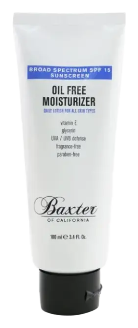 Baxter of California Oil Free Moisturizer Broad Spectrum SPF 15