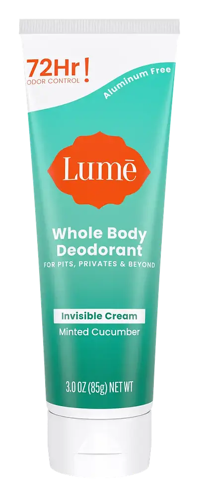Lume Whole Body Deodorant Invisible Cream Minted Cucumber