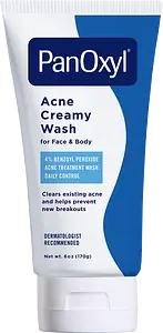 Panoxyl Acne Creamy Wash Benzoyl Peroxide 4% Daily Control