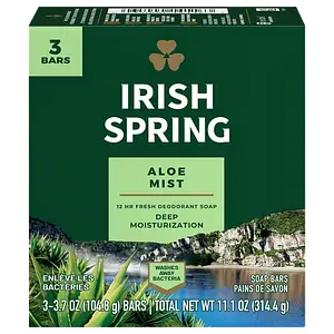 Irish Spring Aloe Mist Deodorant Bar Soap