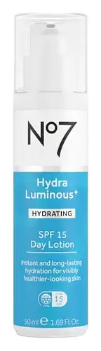 No7 Hydraluminous+ SPF 15 Day Lotion