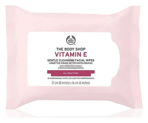 The Body Shop Vitamin E Gentle Facial Cleansing Wipes