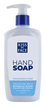 Kiss My Face Hand Soap Fragrance Free