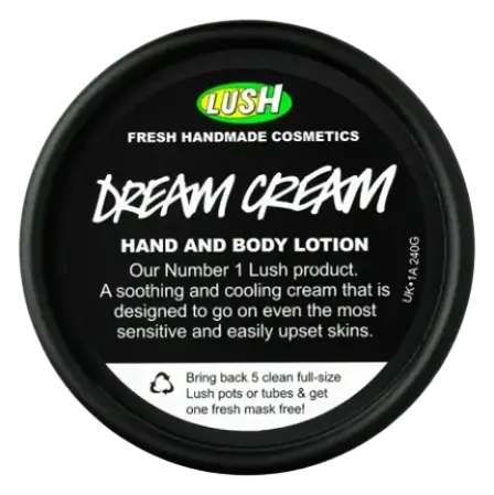 LUSH Dream Cream Self-Preserving Body Lotion
