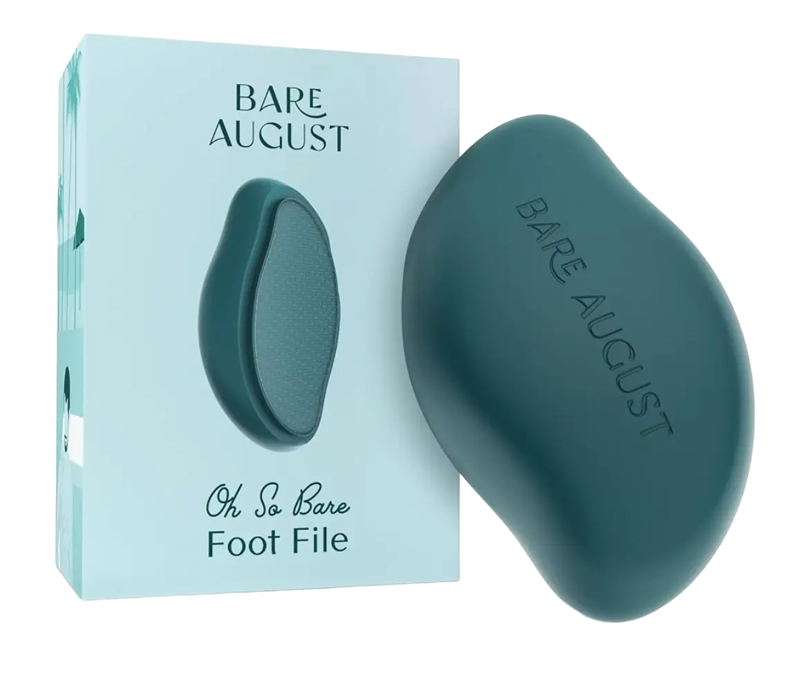 Bare August Oh So Bare Foot File Teal