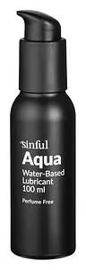 Sinful Aqua Water-Based Lubricant