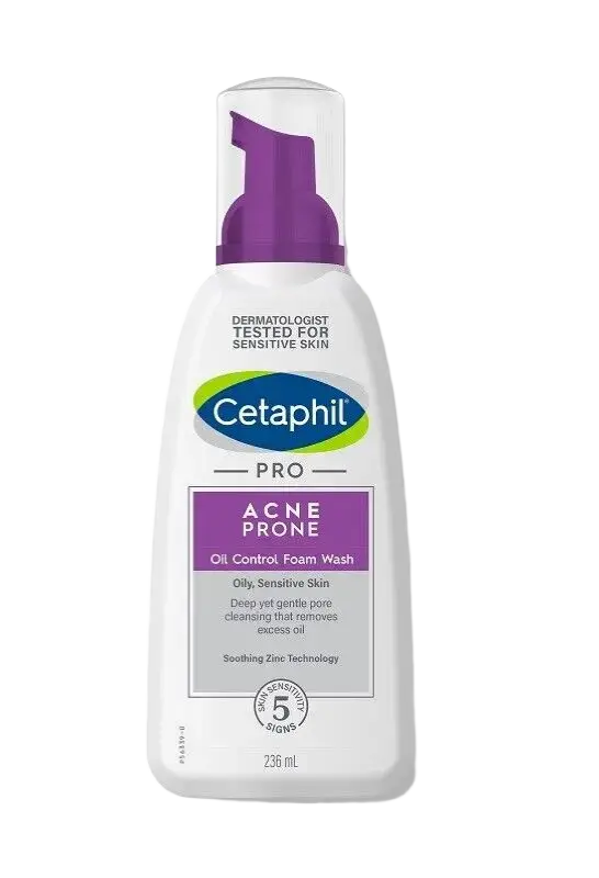 Cetaphil Pro Acne Prone Oil Control Foam Wash Australia