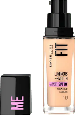 Maybelline Fit Me Luminous + Smooth Foundation SPF 18 110 Porcelain