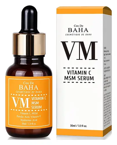 Cos De BAHA Vitamin C Facial Serum With MSM