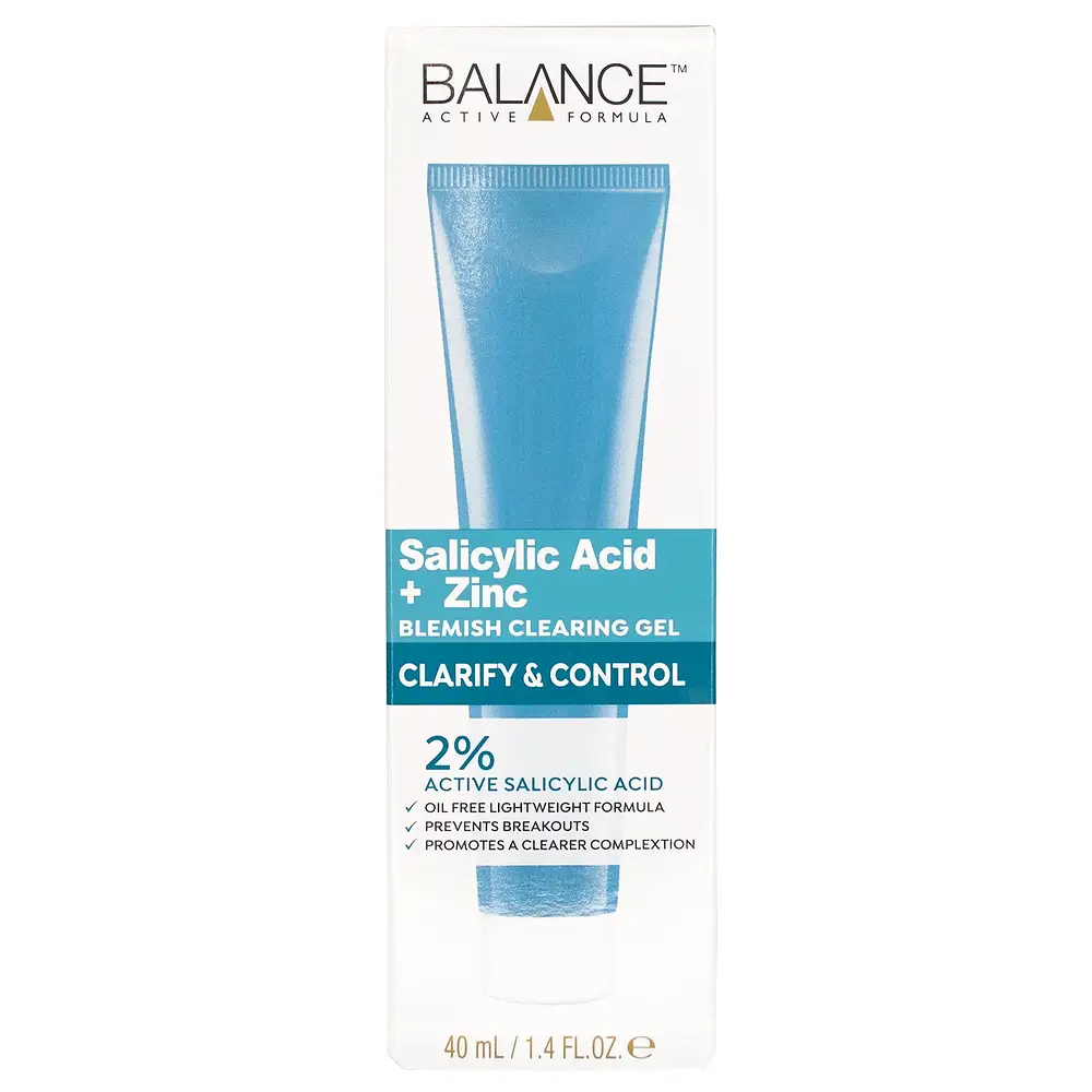 Balance Active Formula Salicylic Acid + Zinc Blemish Clearing Gel
