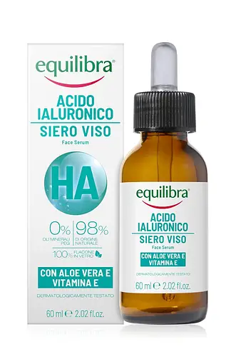 Equilibra Hyaluronic acid serum with aloe vera and vitamin E