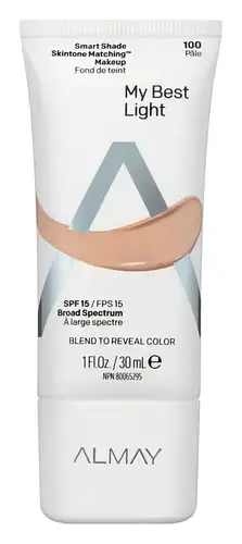 Almay Smart Shade Skintone Matching Foundation 100 My Best Light