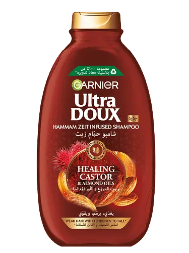 Garnier Ultra Doux Castor & Almond Healing Shampoo Arabia