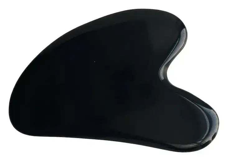 Mount Lai Gua Sha Facial Lifting Tool Black Obsidian