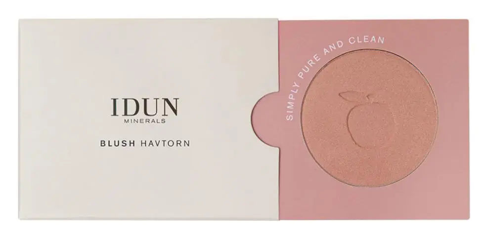 Idun Minerals Mineral Blush Havtorn Brown Pink