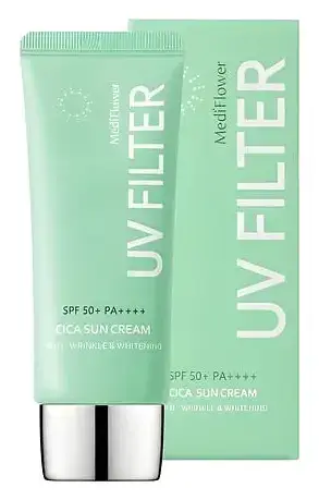 MediFlower UV Filter Cica Sun Cream SPF 50+