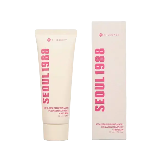 K-Secret Seoul 1988 Sleeping Mask: Collagen Complex 7 + Red Bean
