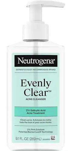 Neutrogena Evenly Clear Acne Cleanser