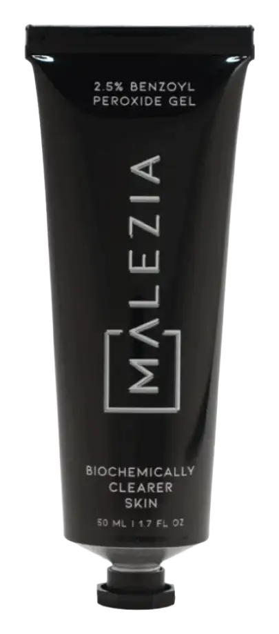 Malezia Acne Treatment Gel (2.5% Micronized Benzoyl Peroxide)
