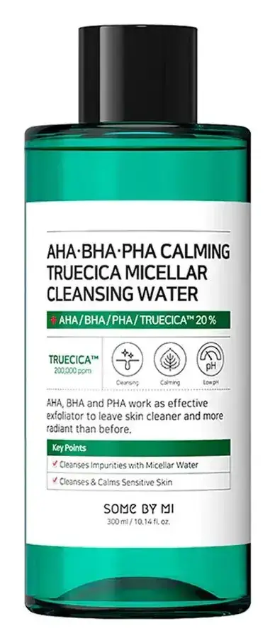 Some By Mi AHA, BHA, PHA, Calming Truecica Micellar Cleansing Water