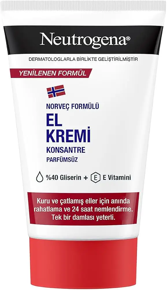Neutrogena Norwegian Formula Fragrance Free Hand Cream Turkey