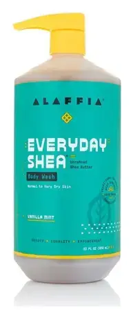 Alaffia Everyday Shea Body Wash Vanilla Mint