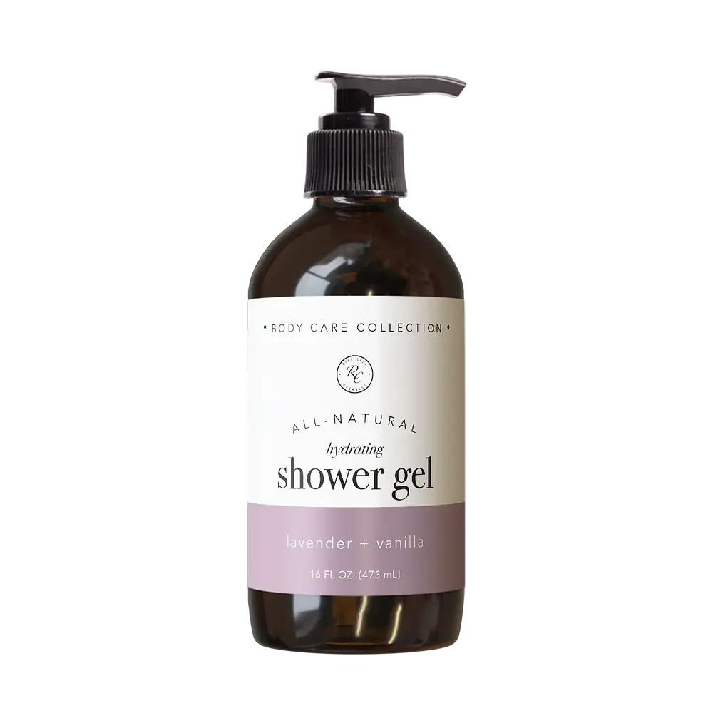 Rowe Casa Organics All-Natural Hydrating Shower Gel Lavender + Vanilla