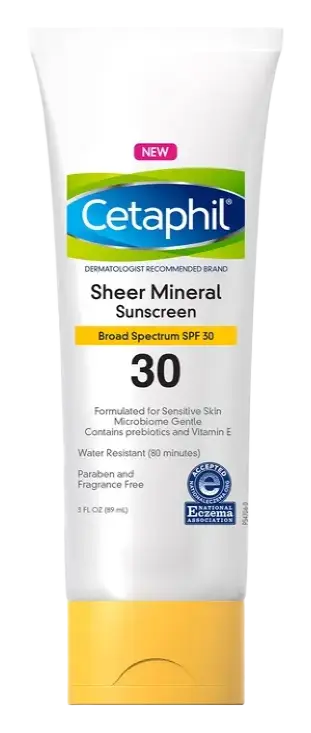 Cetaphil Sheer Mineral Sunscreen Lotion SPF 30