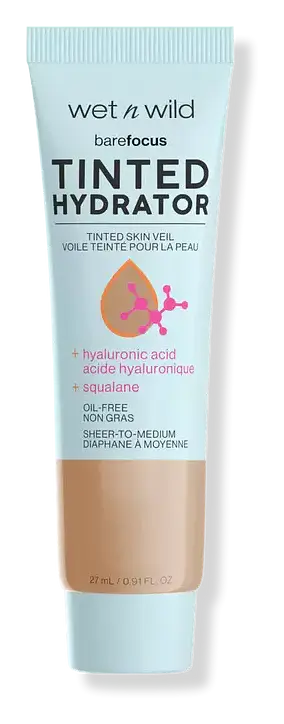 Wet n Wild Barefocus Tinted Hydrator Tinted Skin Veil Medium Tan