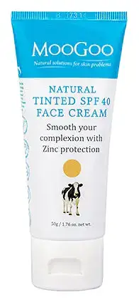 MooGoo Tinted SPF 40 Face Cream