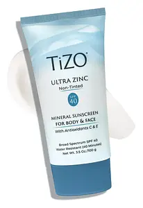 TIZO Ultra Zinc Body & Face Non-Tinted SPF 40