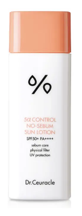 Dr.Ceuracle 5α Control No-Sebum Sun Lotion SPF50+ PA++++