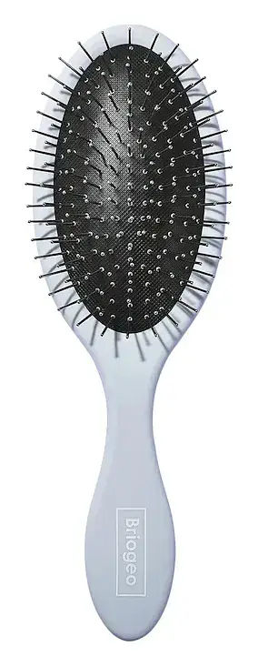 BrioGeo Stimulate + Detangle Metal Tip Brush