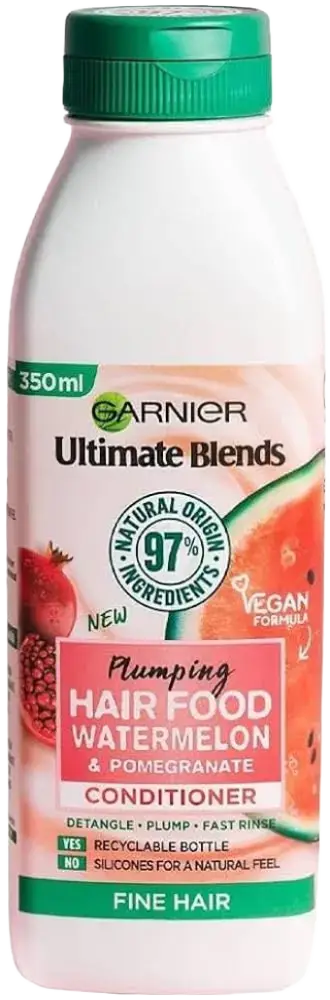 Garnier Ultimate Blends Watermelon  Hair Food Plumping Conditioner UK