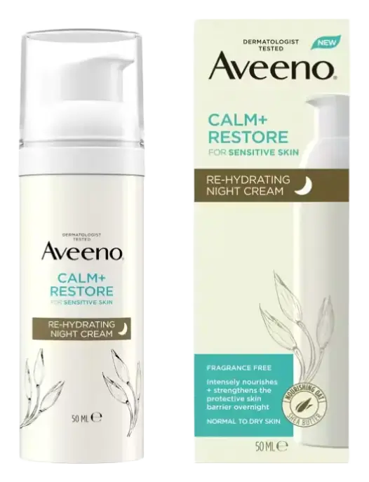 Aveeno Face Calm and Restore Re-Hydrating Night Cream