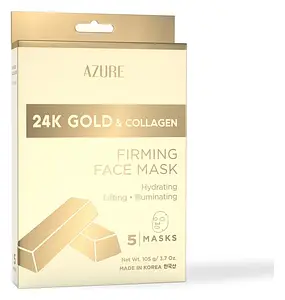 Azure 24K Gold & Collagen Firming Sheet Face Mask